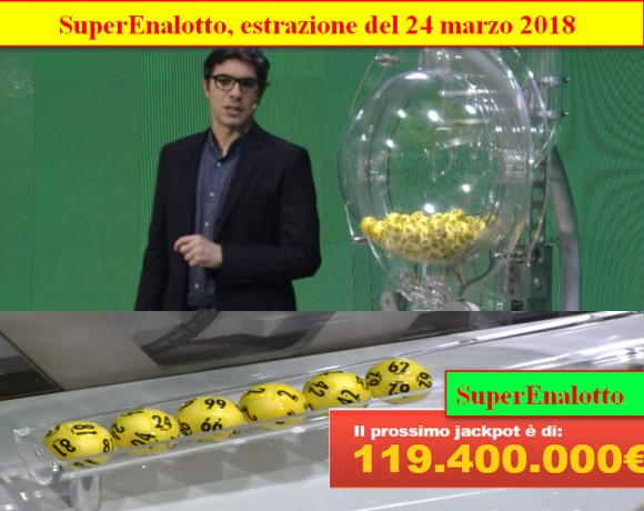 FOTO SUPENALOTTO 24 MARZO 3