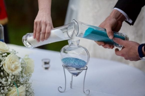 Matrimonio: il rito della sabbia per renderlo unico