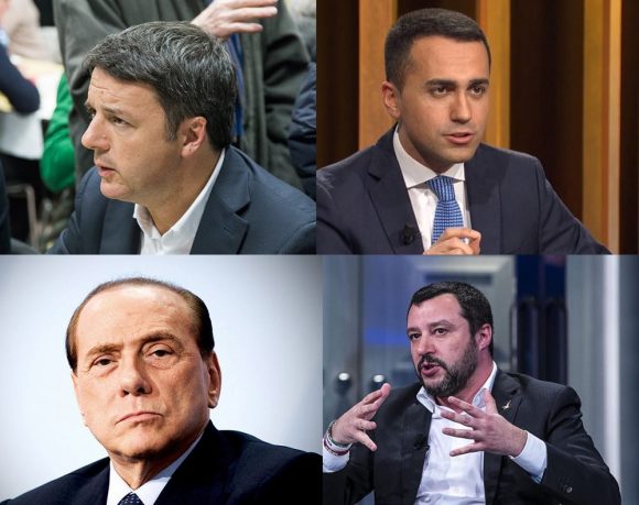 Sondaggi politici elettorali, Noto: Berlusconi rimonta + 5%, Di Maio – Salvini crollano?