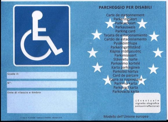 Contrassegno disabili con legge 104: rilascio, scadenza, duplicato e rinnovo, guida completa