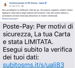 Poste italiane allerta hacker: attenzione ai vostri conti online Poste italiane allerta hacker: attenzione ai vostri conti online