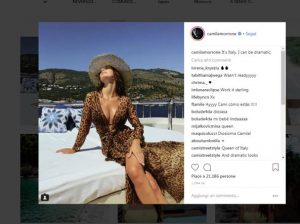 Dicaprio Vacanze A Capri Con La Fidanzata E La Suocera