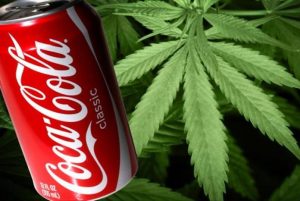 Coca Cola alla cannabis