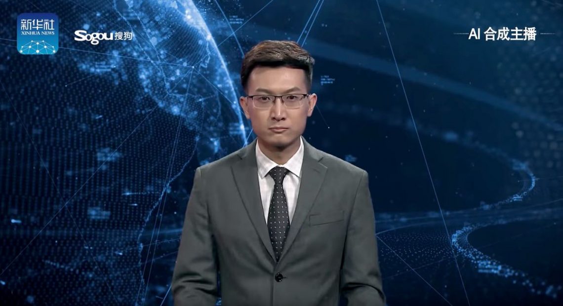 I conduttori tv diventano dei robot, cosa sta succedendo in Cina?