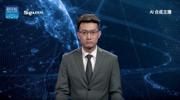 I conduttori tv diventano dei robot, cosa sta succedendo in Cina?