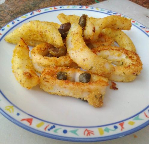 Seppia e calamaro gratinati al forno: ricetta per 4 persone