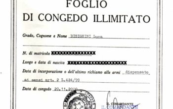 FOGLIO MATRICOLARE SCARICA