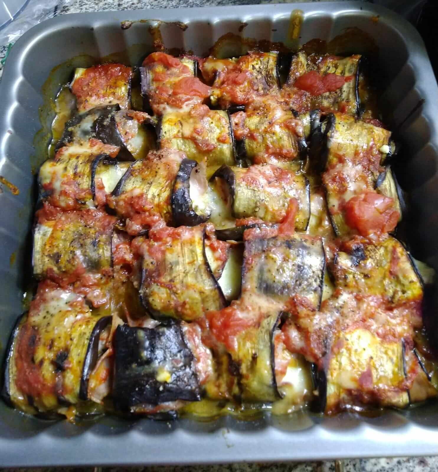 Involtini di melanzane, ricetta facile e gustosa