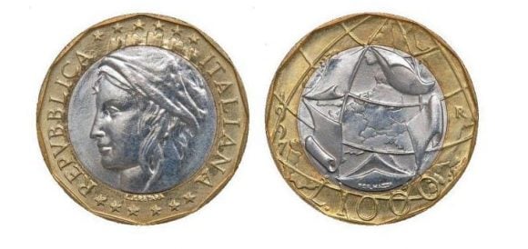 1000 lire con errore: quanto vale la moneta del 1997?