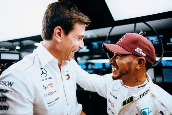 Hamilton e Wolff alla Ferrari?