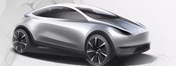 Tesla: prima immagine della futura auto made in China