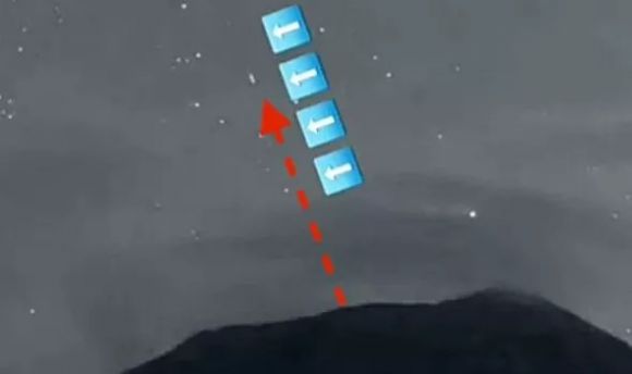 UFO: “astronave” vista entrare nel vulcano messicano