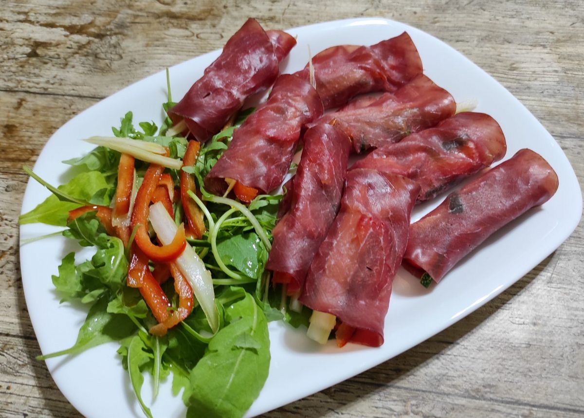 Involtini di bresaola con verdure ricetta leggera senza ...
