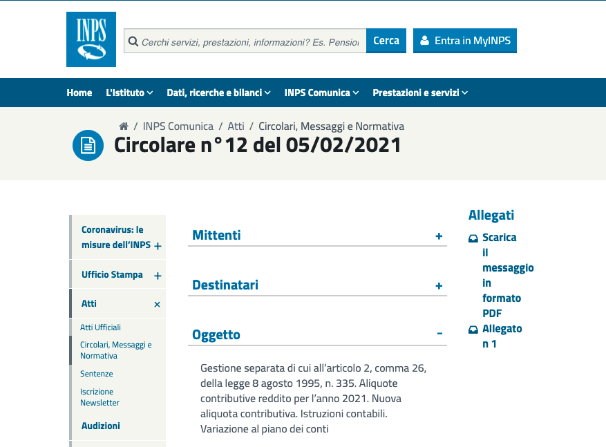 Pensione con Gestione Separata Inps e disoccupazione ISCRO: aliquote, massimali e minimali, ecco perché nel 2021 aumentano i contributi