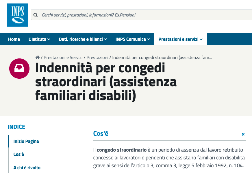 Legge 104 2022: Inps, come funziona, a chi spetta, permessi