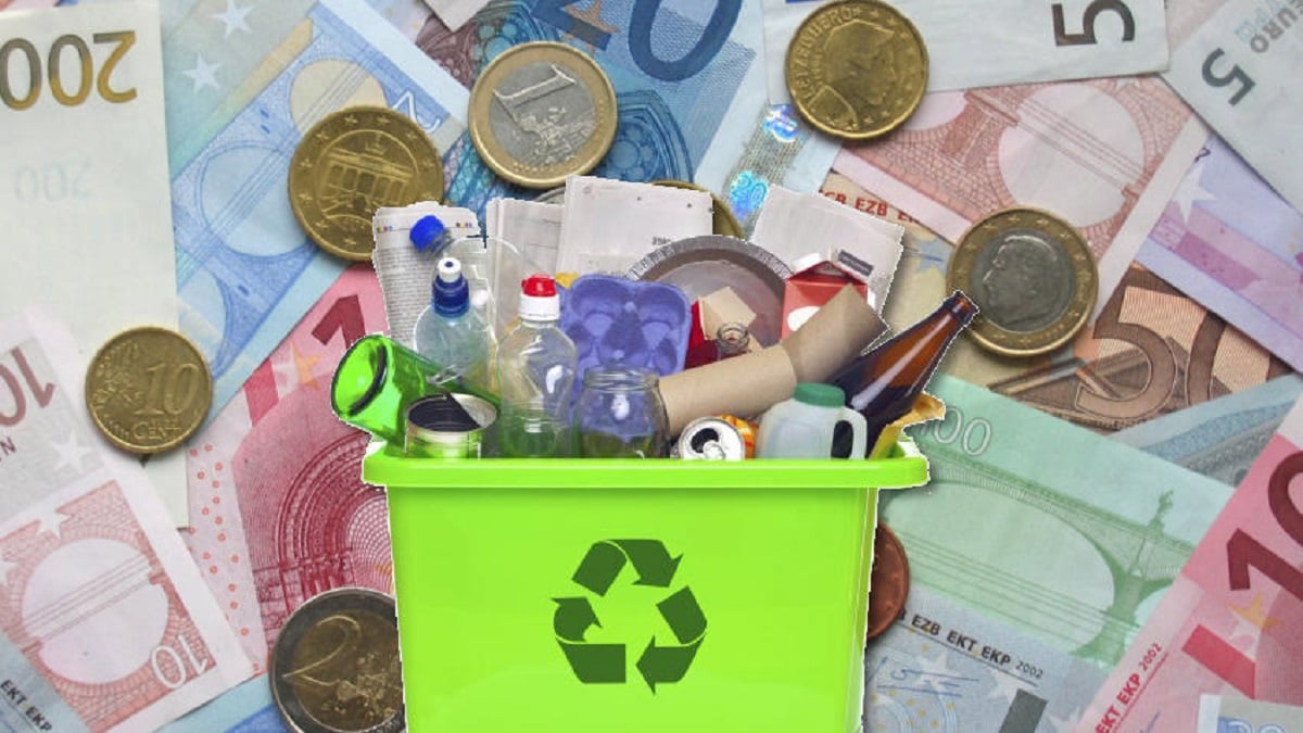 By 2023, what is the waste tax?  Who does not have to pay it, when and how