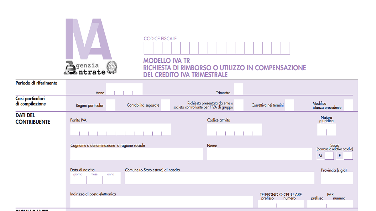 Crediti IVA 2023, al via il nuovo modello TR dell’Agenzia Entrate: cos’è e come funziona